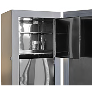 UFV系列ULT冷冻柜的不锈钢内部采用粘合剂