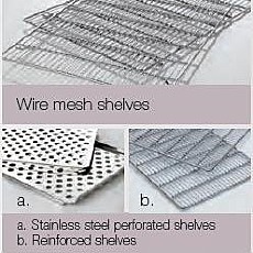 Additional Shelving for Gravity and Mechanical Convection Ovens