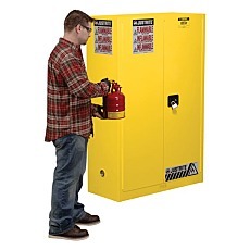 Justrite有害气体警告标签