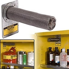 Justrite内阁蒸发过滤器