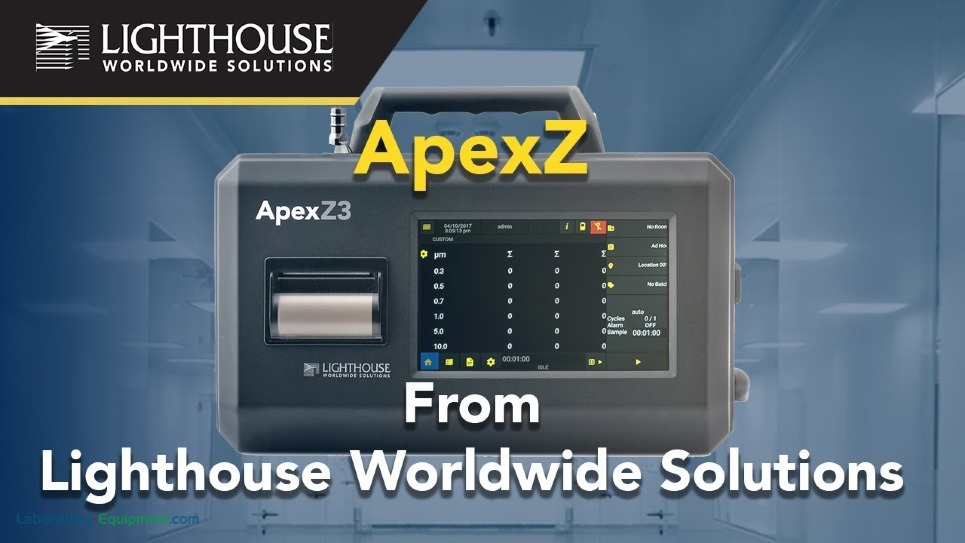 LWS的Lighthouse Apexz系列便携式粒子计数器