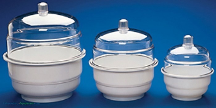 BEL-ART Non-Vacuum Space Saver Desiccator Group