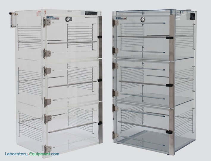 塑料干燥箱，丙烯酸和SDPVC，带有3个腔室和可调节的架子<br/>