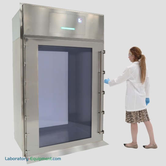 女人打开超大的智能通道与超强力过滤