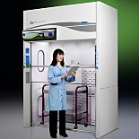 Protector Echo® Floor-Mounted Filtered Fume Hoods by Labconco