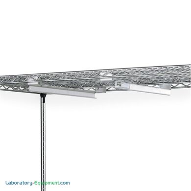 Adjustable Undershelf Slides for 24 Inch Wire Shelf