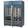 Helmer Scientific 58 cu. ft. Horizon Series 4-Door Pass-Thru Pharmacy Refrigerator helps meet USP 787 Cleanroom Requirements | 6707-01 displayed