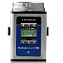 Microbial air sampler for cleanrooms and aseptic environments provides continuous and periodic sampling with a 100 L/min. flowrate and a 6 hour battery life | 1510-53 displayed